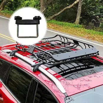 Зажимы для багажника Зажимы для багажника на крыше Зажимы для болтов-скобов Аксессуары для багажника Инструменты Монтажные гайки Металлические зажимы для U-образных кронштейнов