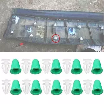 Зажимы для боковой накладки двери для Vw Golf Jetta Passat Vento Seat Skoda 10X