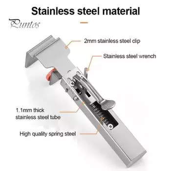 Зажимы для фиксации ящиков Регулируемая ширина Широкое применение Зажимы для фиксации ящиков Фурнитура для шкафов Инструменты для деревообработки 1pc