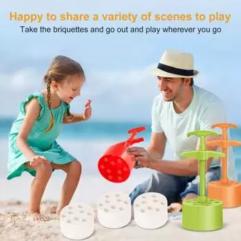 Зажимы для изготовления снежков Детские зажимы для изготовления снежков Зажимы для зимних игр на открытом воздухе красный