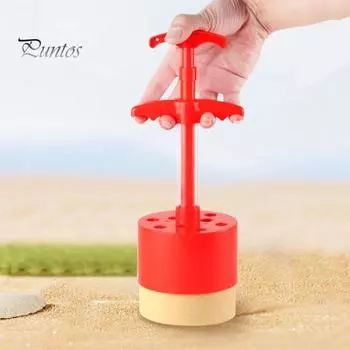 Зажимы для изготовления снежков, детские зажимы для изготовления снежков, игрушки для зимних игр на открытом воздухе, пластиковые инструменты для песка на пляже оранжевый