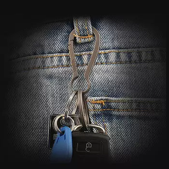 Зажимы для ключей, карабин, цепной ремень, сверхмощные подарки, быстросъемный прецизионный миниатюрный карманный инструмент C