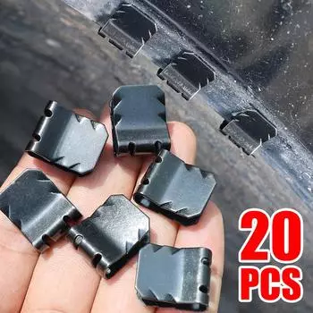 Зажимы для крепления брызговика автомобиля, защитная скоба двигателя автомобиля, U-образная пряжка, хомут, крыло мотоцикла, грузовика, металлическая фиксированная пряжка, железные детали