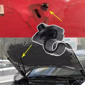 Зажимы для крепления стержня капота 792834 792827 6992p3 7703179014 для Citroen Vauxhall Opel Renault Peugeot 1 X