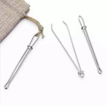Зажимы для одежды из нержавеющей стали, швейные инструменты для самостоятельного шитья, эластичная лента, дырокол, нитевдеватель, зажим для эластичной веревки