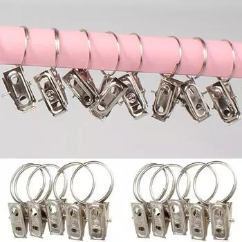 зажимы для оконных занавесок, 10 шт./компл., зажим для вешалки для одежды