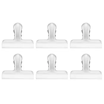 Зажимы для пищевых пакетов из нержавеющей стали, прочные зажимы для пакетов, герметичные зажимы для домашнего офиса