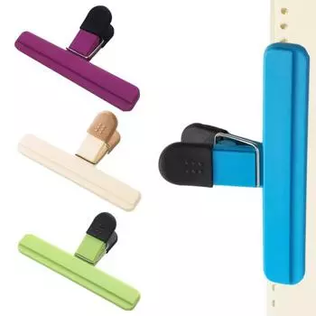 Зажимы для пищевых пакетов, сверхмощные зажимы для пакетов с чипсами для кухонных закусок, овощей, фруктов, прочный герметичный зажим для хранения продуктов питания