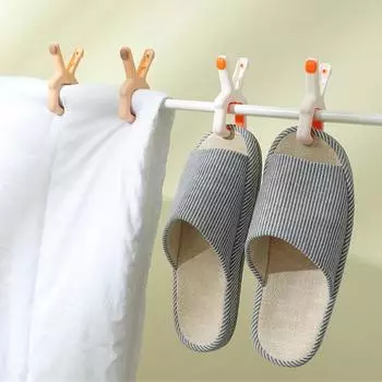 Зажимы для пляжных полотенец Многофункциональные пластиковые противоскользящие зажимы для полотенец Ветрозащитная вешалка для одежды Многоразовые зажимы для одежды