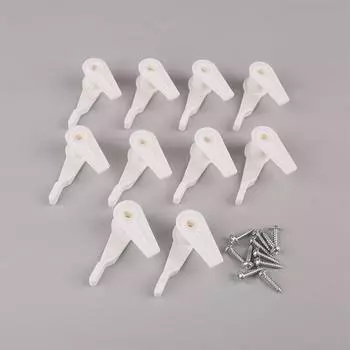 Зажимы для потолочного светильника с винтами, фиксированный зажим для абажура, пластиковая пряжка для светодиодного светильника, потолочные светильники, светодиодное освещение, аксессуары