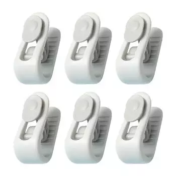 Зажимы для простыней Зажим Многофункциональный Противоскользящий зажим Крепление Матрас Шторка Пряжка Аксессуары Фурнитура Инструменты 6pcs