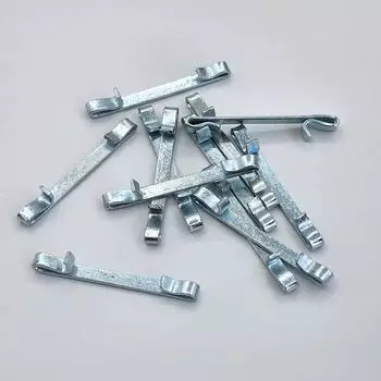 Зажимы для ящиков инструментов, сменные держатели, пружинные направляющие, автоматические, с двойной петлей, термообработанные, стальные пружинные аксессуары CHINA