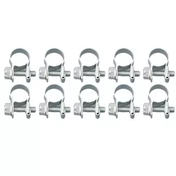 Зажимы для шлангов Топливопровод 10 шт. Сельскохозяйственный воздушный дизель 7-9mm