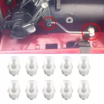 Зажимы для соединителя тяги замка двери для передних и задних дверей для Vw для Golf Jetta Lupo Passat Transporter T4 Polo Vento 1h2 Caddy III Corrado Touareg 10X