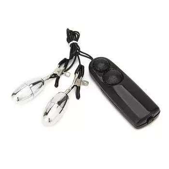 Зажимы для сосков для женщин, электрический зажим для сосков с регулируемым уровнем тока, электрические кольца для сосков без пирсинга, игрушки для стимуляции груди для ролевых игр