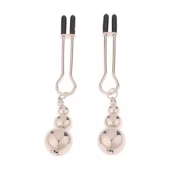 Зажимы для сосков, секс-игрушки для взрослых с тыквенными грузиками, зажимы для груди без пирсинга, украшения для тела, страстные секс-товары для женщин и пар 1Pair