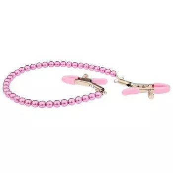 Зажимы для сосков, секс-игрушки для взрослых с жемчужной цепочкой, зажим для груди без пирсинга, украшения для тела, страстные секс-товары для женщин и пар