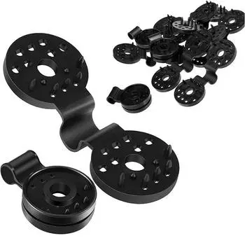 Зажимы для ткани для тента Зажимы для ткани для тента Аксессуары Люверсы для сетчатого чехла Солнцезащитная ткань в саду на заднем дворе в теплице