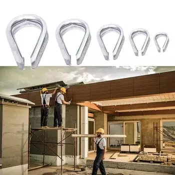 Зажимы для троса из нержавеющей стали 304, такелажная веревка для белья m2