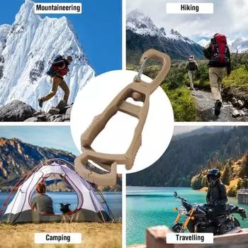 Зажимы для уличных перчаток для работы Быстросъемный портативный держатель для перчаток Зажим для строителей Очки Шлемы Зажим для захвата перчаток Безопасность труда Пластик чёрный