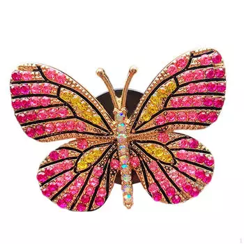 Зажимы для воздуховодов Bling Butterfly, зажим для освежителя воздуха в машину, кондиционер Red