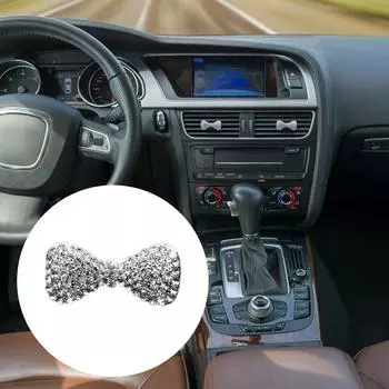 Зажимы для воздуховодов со стразами, зажим для автомобильного парфюма, декоративный зажим для автомобильного освежителя воздуха, стильные украшения для автомобиля со стразами, автомобильные аксессуары