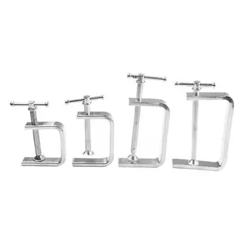 Зажимы из легированной стали, деревообрабатывающие приспособления, С-образный зажим 0-50MM