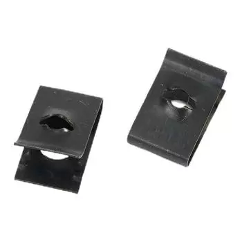 Зажимы U-типа, сменные аксессуары 17 мм x 10,5 мм, бампер, крыло, 20 шт., крепеж для автомобилей, металлических мотоциклов, высокое качество CHINA