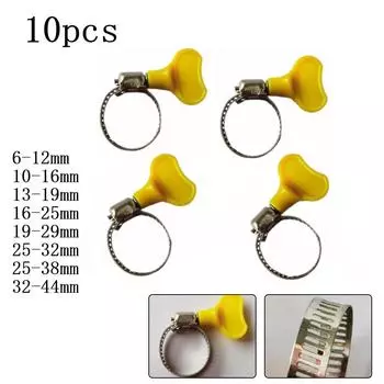 Зажимы Зажим Ручка Провода шланга Привод Червячный привод Энергетическая ручка 10-16mm