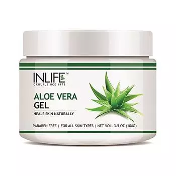 Заживляющий гель Алоэ вера (100 г), Aloe Vera Gel, INLIFE