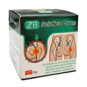ZB Sciatica Ointment Крем обезболивающий для суставов спины и поясничного отдела позвоночника 20г