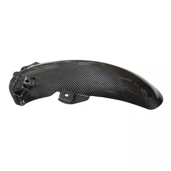 ZCJSZP Honda PCX 160 крыло мотоцикла модифицированное усиленное крыло заднее колесо крыло применимо к Honda PCX160 PCX Fiber 2020-2023 (А-Углерод 48) чёрный