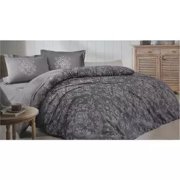 zdilek Antico Комплект двойных пододеяльников антрацитовый