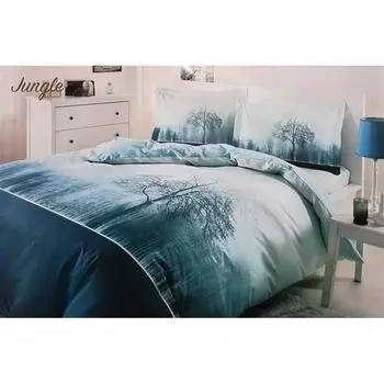 zdilek Rf.Двойной пододеяльник Water Green Jungle