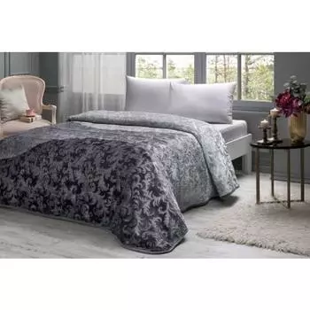 zdilek Серебристо-серое двойное одеяло