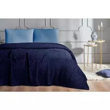 zdilek Tomurcuk Двойное одеяло темно-синего цвета