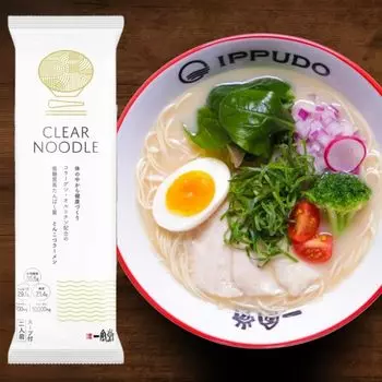 здоровье изнутри Ippudo Clear Noodles 4 пакета [Продвигать]