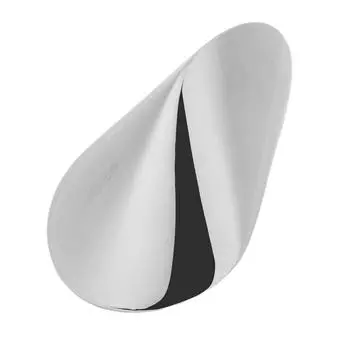 Здоровье Мяч из нержавеющей стали Геометрический изогнутый мяч для упражнений для рук Металлический вид Снятие стресса