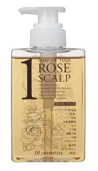 здоровая кожа головы и лечебное мыло для волос и кожи головы 265 мл Rose Bouquet Scent Ofcosmetics [Для кожи головы] 1-RO [Квази-лекарство]