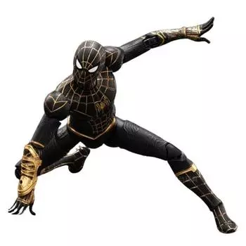 ZDTOYS Spider-Man Noman Home, черные и золотые фигурки костюмов, 1 корейская игрушка
