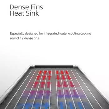 ZEAGINAL 240 ARGB Встроенный радиатор водяного охлаждения процессора с высокопроизводительным насосом ШИМ High чёрный