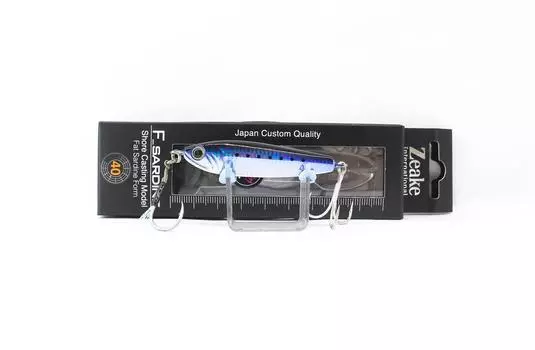 Zeake Metal Jig Fat F Сардина 40 грамм 002 (9508)