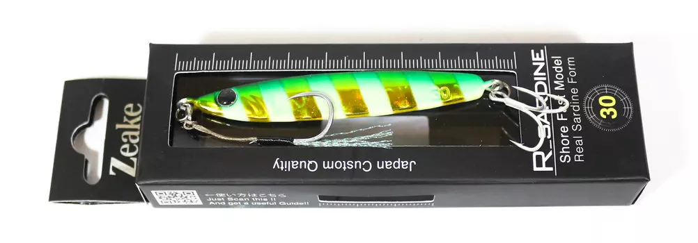 Zeake Metal Jig R Сардина 30 грамм 010 (0512)