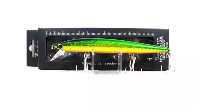 Zeake Surf Gravity Minnow 125 Тяжелая тонущая приманка 02 (4824)