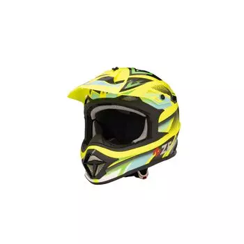 ZEALOT Mud Jumper 2 Helmet Graphic Flow Green M Off-road Off-road Yellow/Black 57-58cm MJ0014/M