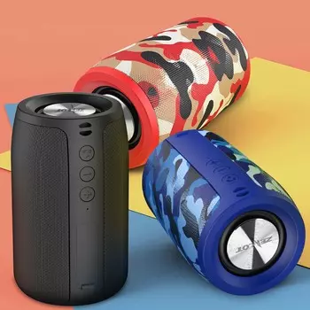 ZEALOT S32 Портативная беспроводная Bluetooth-колонка 5 Вт Сабвуфер Открытый звуковой ящик Музыкальный плеер U-диск чёрный
