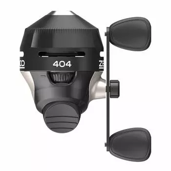 Zebco 404 Spincast Fishing Size 40 Right Hand Bite Прочный цельнометаллический звукосниматель из нержавеющей стали Включает 15-фунтовую черную катушку Zebco Fishing, катушку,