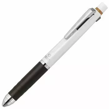 ZEBRA 2 Colors Sharp DelGuard Multi-Function Pen, + + 2C, White, P-B2SA85-W