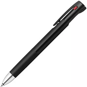 Zebra Ballpoint of 3-Color Pen, Blen3C, 0.7mm, Black, B3A88-BK (Pack 3)