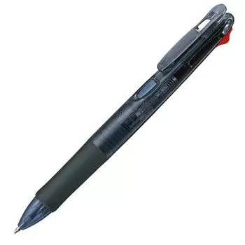Zebra ballpoint pen G4C black 10 pieces 4-color clip-on B-B4A3-BK